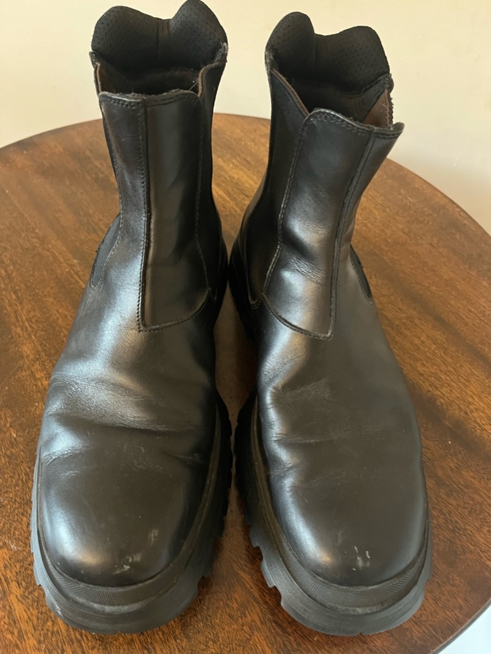 Prada Black Chelsea Boots- Mens 11 UK/ 12 US - Picture 2 of 6